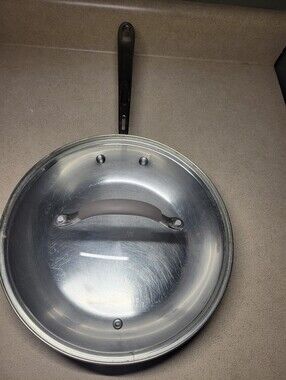 Emeril Lagasse 10-inch Stainless Steel Skillet W/Glass And Stainless Steel Lid